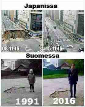 Pohjolan Japanin ja Japanin ero