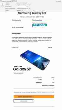 Melkein menin halpaan, kun tilasin uuden puhelimen. Roskapostia!