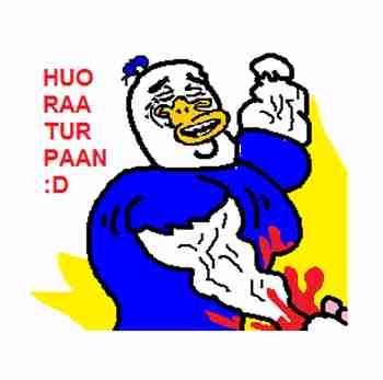 Huoraa turpaan -kuvakommentti