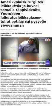 Tanssiva tohtori, täysin laillista