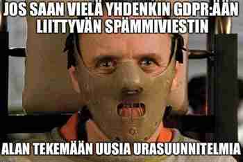 GDPR paskaa