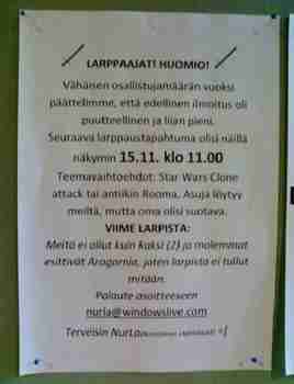 Larppaajien tapahtuma