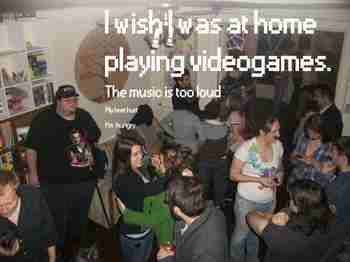 Joku luolaston vittupää bileissä