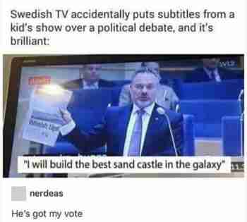 Tästä sais varmaan hienoja vitsejä jotka liittyy maahanmuuttoon