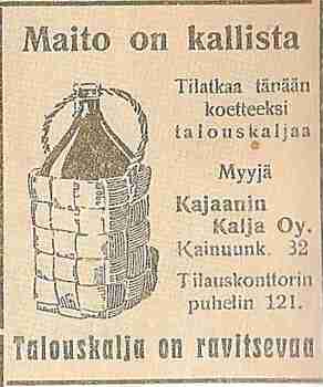 Nykyään kalja on kallista