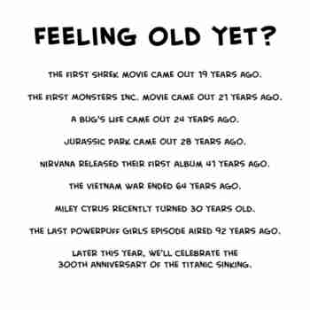 Tunnetko itsesi jo vanhaksi