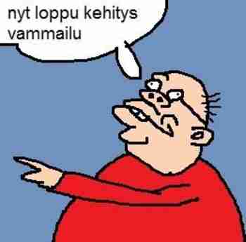 nyt loppu kehitys vammailu