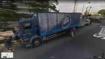 Pöllitty rekka Nigeriassa