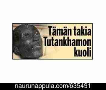 älkää kertoko tästä tutankhamon kuvasta modeille