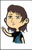 Piirsin myös itseni.