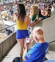 Pamputin katsomassa matsia