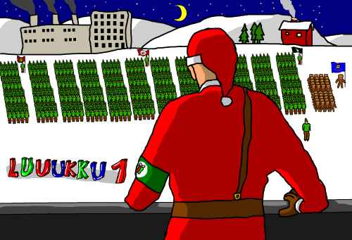 Paint-Joulukalenteri 2017 Luukku 1