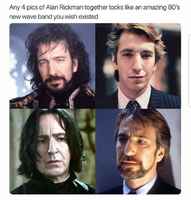 Alan Rickmanin bändikuva