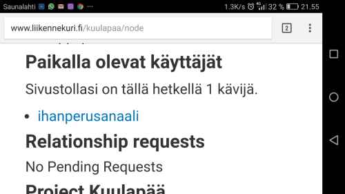 kuulapää ontuu.. ei taia pysyä luolasto.org in kehitystahdissa