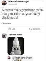 Kasvonaamiolla eroon mustapäistä