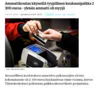 Nykyään amikset on siwan kassoja.