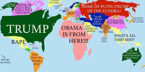 Miten trump näkee maailman