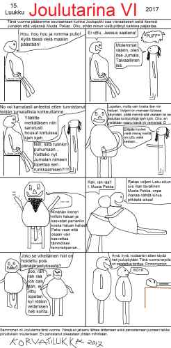 Paint-joulukalenteri 15. luukku - Joulutarina VI