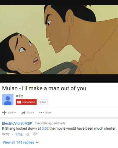 Mulan olisi voinut olla lyhyempi