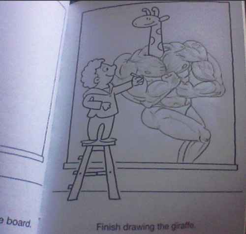 Kirahvi viimeistelty