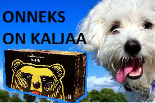 Onneks on kaljaa