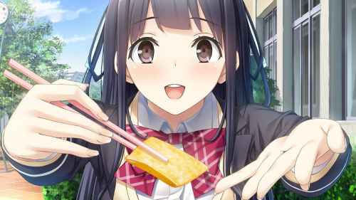 Kanade syöttää sinua