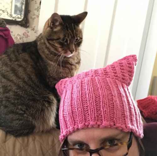 Dyslexia cat - "are you chitting me?"