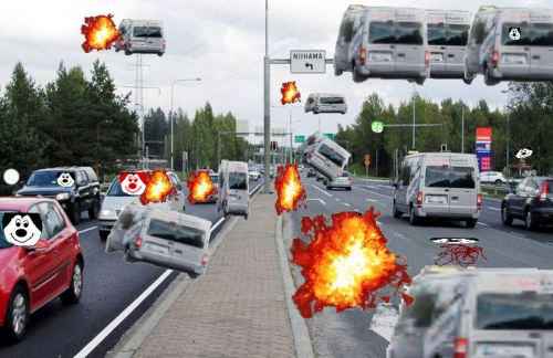 Jos näet kuvassa jotain epätavallista, saatatolla psykoosissa