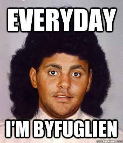 Joka päivä buffailen