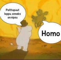 Muumipappa, kusipää homo