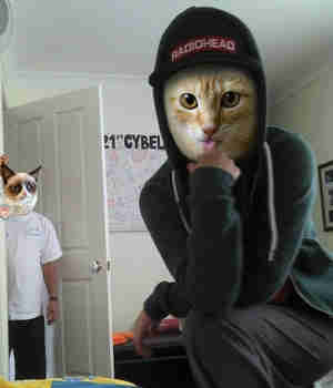 "Taasko se näyttää kieltä netissä" >:3