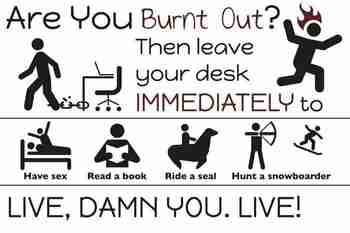 Poistu pöydältäsi