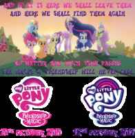 MLP:FiM on nyt virallisesti päättynyt.