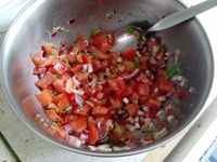 Tuore salsa ja tacolauantai