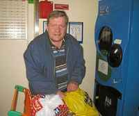 Latella ränni päällä