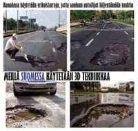 Suomen teillä saa kokea aidot efektit