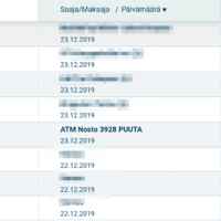 Nostin automaatista 3928 puuta