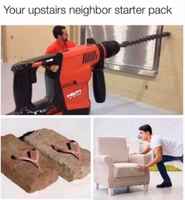 Yläkerran naapuri alotus pakkaus