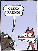 oliko pakko kommentti