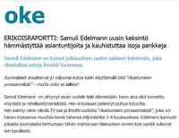 Tuli sähköpostissa