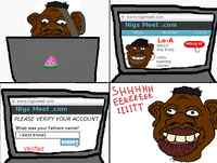 ghetto internet dating...