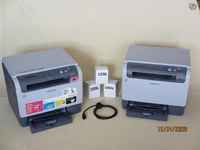 Lasereiden kehitys. Mustemäärät pienenee