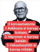 3 korvaamatonta