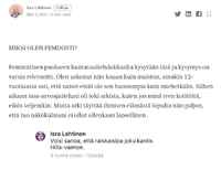 Feministin logiikka on paras logiikka