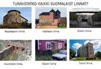 Tunnetko Suomen linnat?