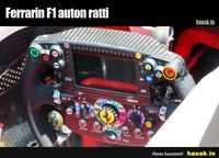 Siinä vääntelet nappuloita ku vauhtia on 340km/h