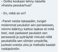 Vihainen pesukarhu :D