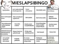 Mieslapsibingo