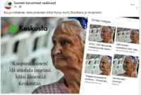 Keskusta taas vähän kämmää