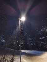 Valo illanhämärässä